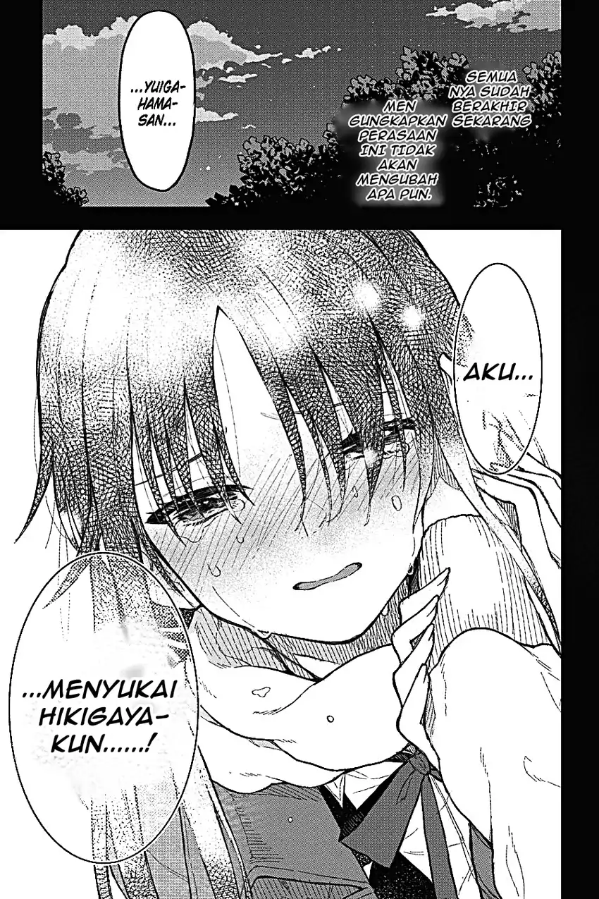 Yahari Ore no Seishun Love Come wa Machigatteiru @comic Chapter 103 Gambar 29