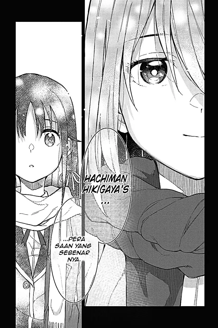 Yahari Ore no Seishun Love Come wa Machigatteiru @comic Chapter 104 Gambar 39