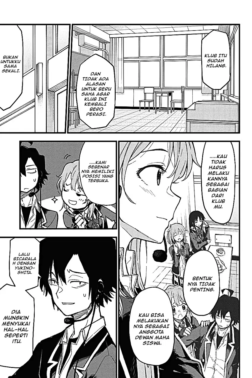 Yahari Ore no Seishun Love Come wa Machigatteiru @comic Chapter 106 Gambar 21