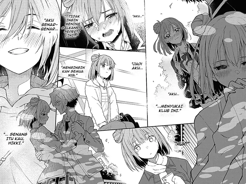 Yahari Ore no Seishun Love Come wa Machigatteiru @comic Chapter 107 Gambar 23