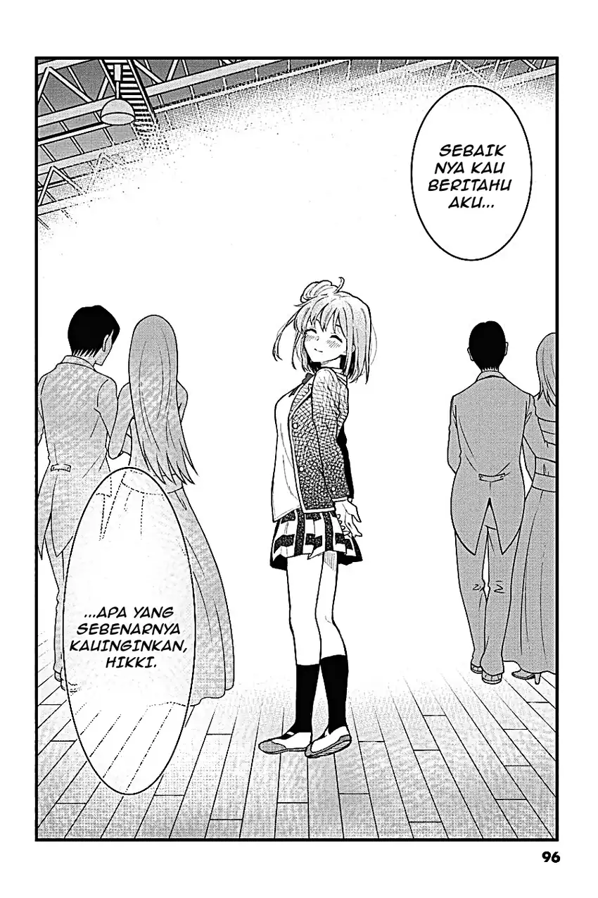 Yahari Ore no Seishun Love Come wa Machigatteiru @comic Chapter 107 Gambar 26