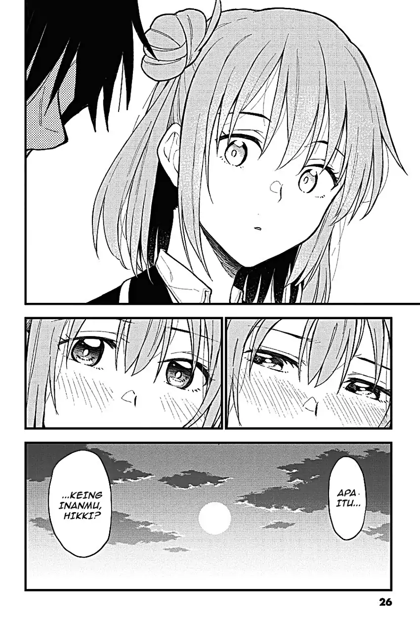 Yahari Ore no Seishun Love Come wa Machigatteiru @comic Chapter 109 Gambar 21
