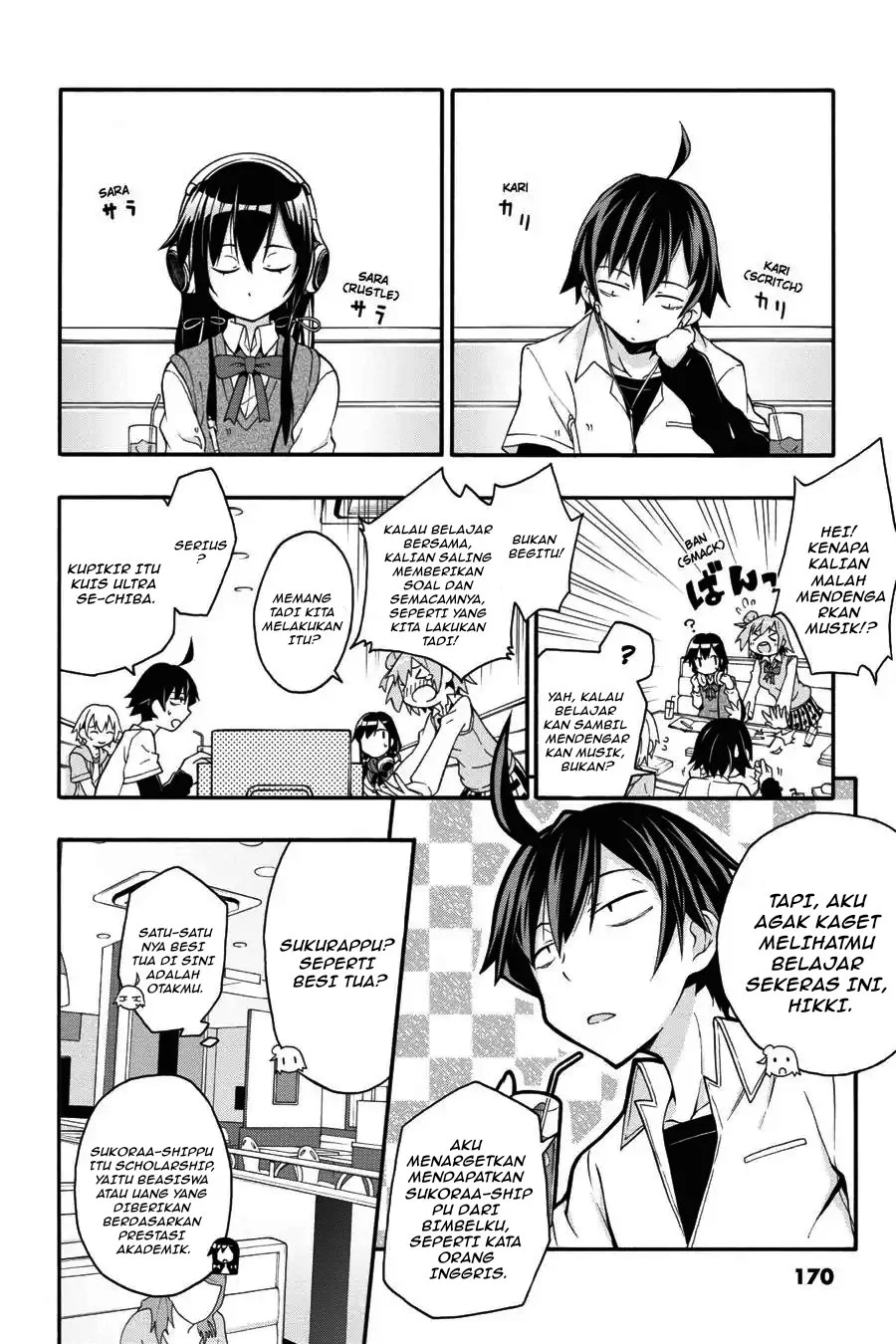 Yahari Ore no Seishun Love Come wa Machigatteiru @comic Chapter 11.1 Gambar 12