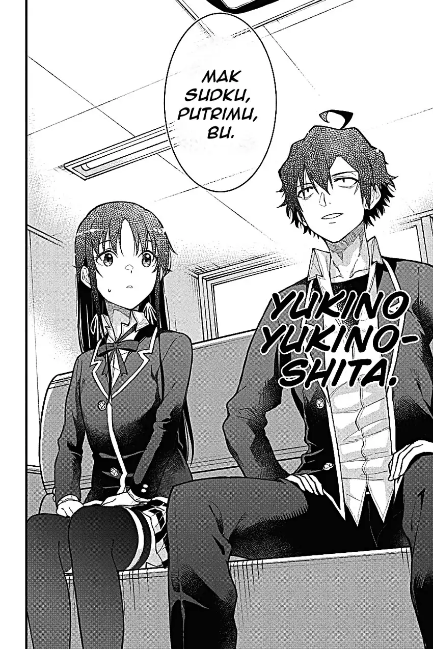 Yahari Ore no Seishun Love Come wa Machigatteiru @comic Chapter 110 Gambar 22