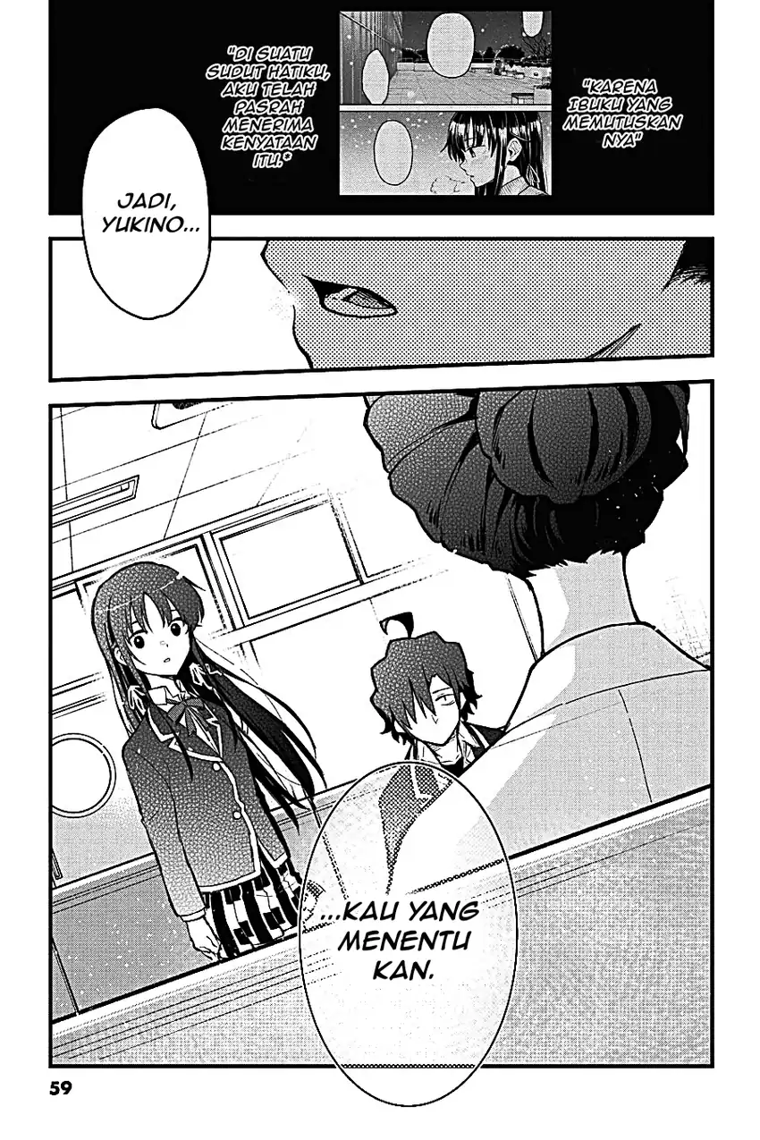 Yahari Ore no Seishun Love Come wa Machigatteiru @comic Chapter 110 Gambar 25