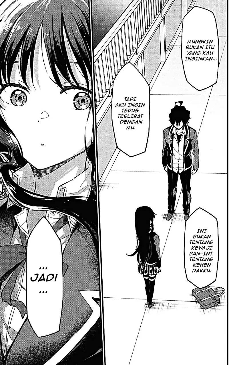 Yahari Ore no Seishun Love Come wa Machigatteiru @comic Chapter 111 Gambar 10