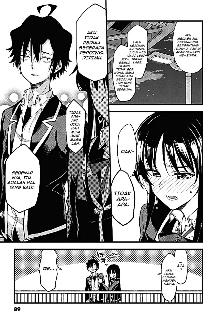 Yahari Ore no Seishun Love Come wa Machigatteiru @comic Chapter 111 Gambar 23