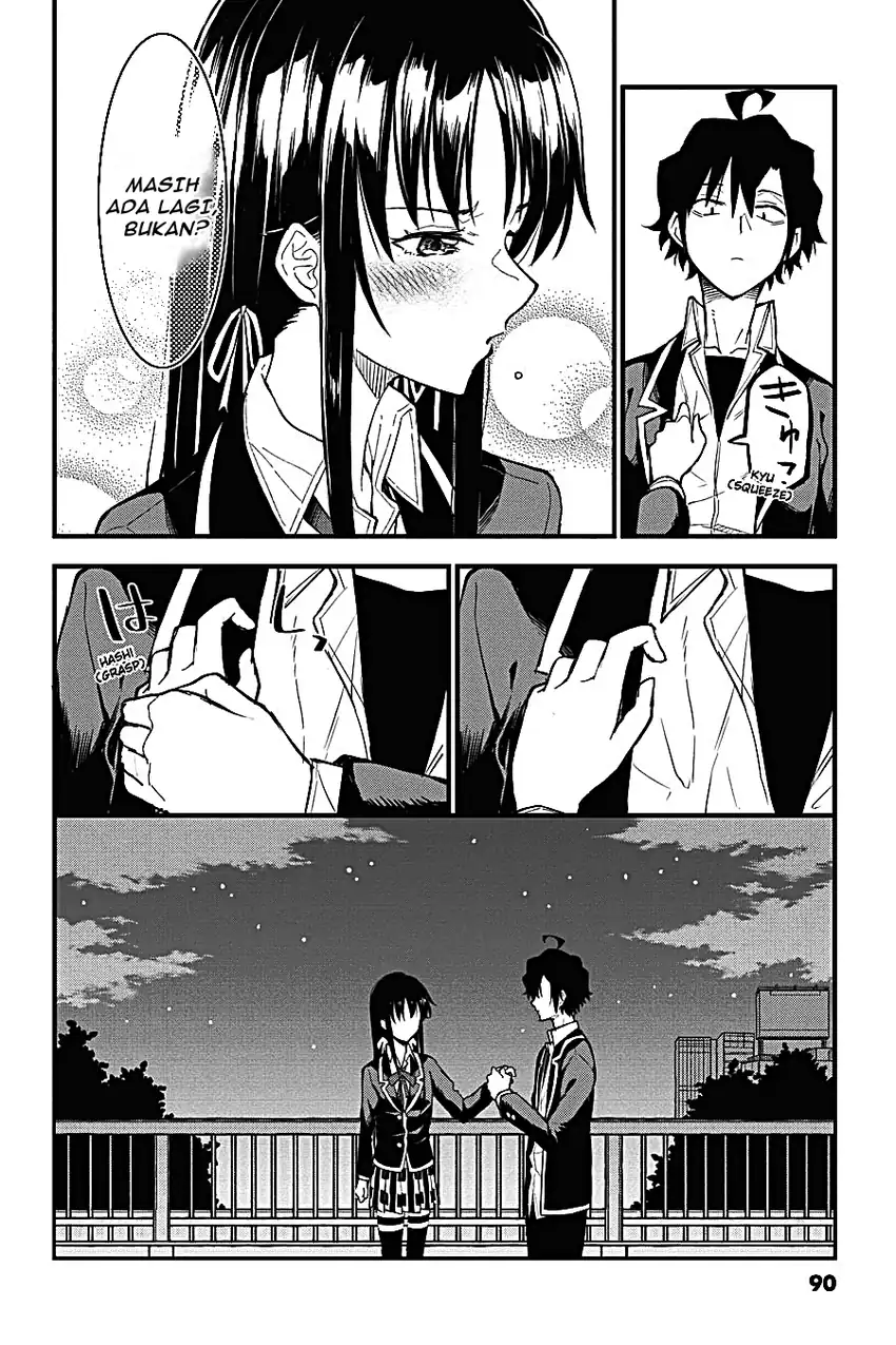 Yahari Ore no Seishun Love Come wa Machigatteiru @comic Chapter 111 Gambar 24