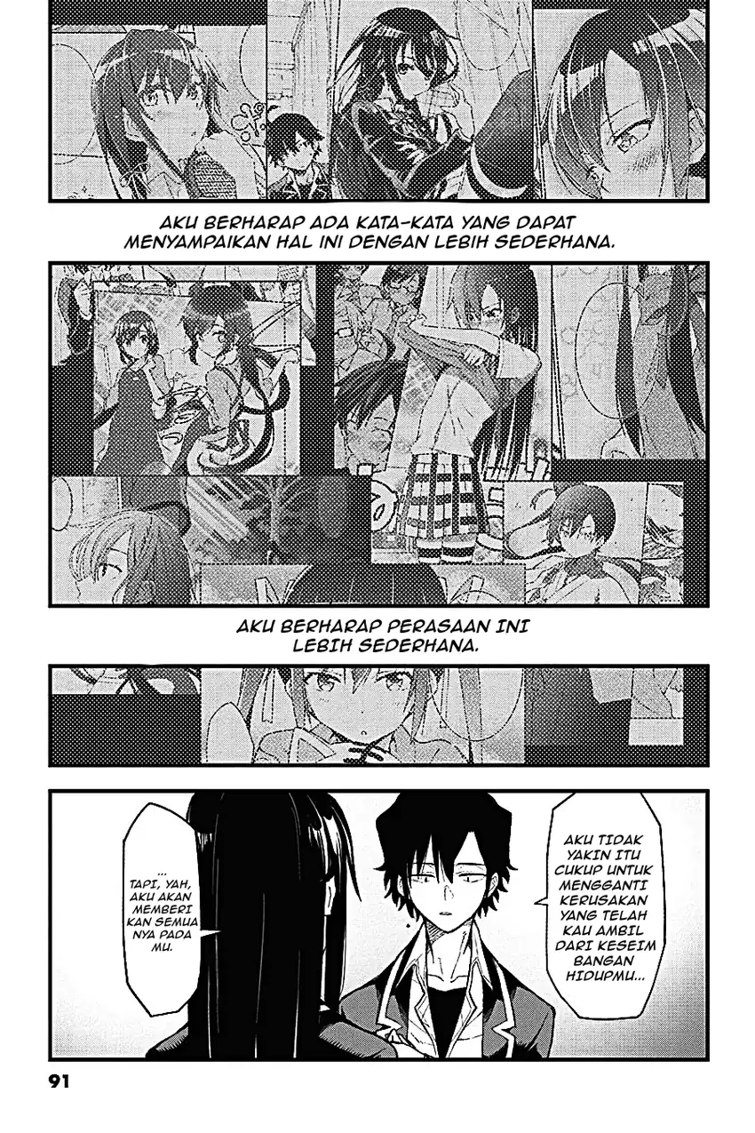 Yahari Ore no Seishun Love Come wa Machigatteiru @comic Chapter 111 Gambar 25