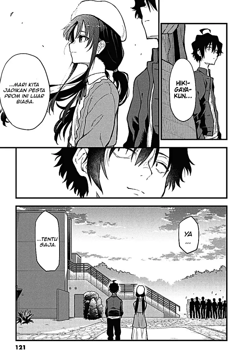 Yahari Ore no Seishun Love Come wa Machigatteiru @comic Chapter 112 Gambar 24