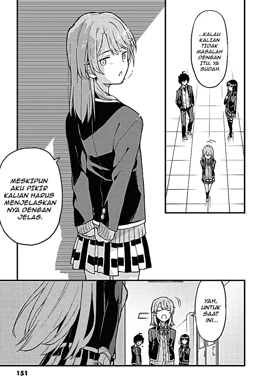 Yahari Ore no Seishun Love Come wa Machigatteiru @comic Chapter 113 Gambar 22