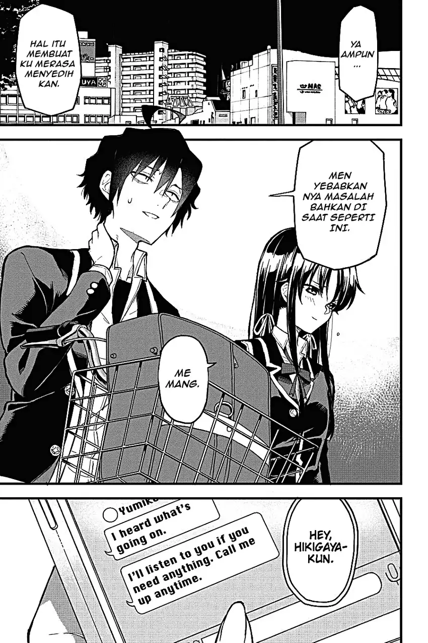Yahari Ore no Seishun Love Come wa Machigatteiru @comic Chapter 113 Gambar 28