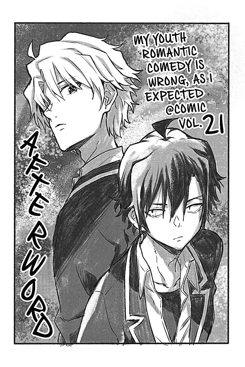 Yahari Ore no Seishun Love Come wa Machigatteiru @comic Chapter 113 Gambar 30