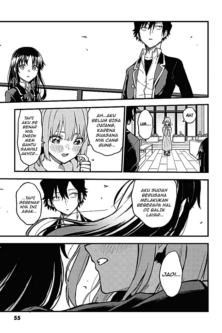 Yahari Ore no Seishun Love Come wa Machigatteiru @comic Chapter 115 Gambar 23