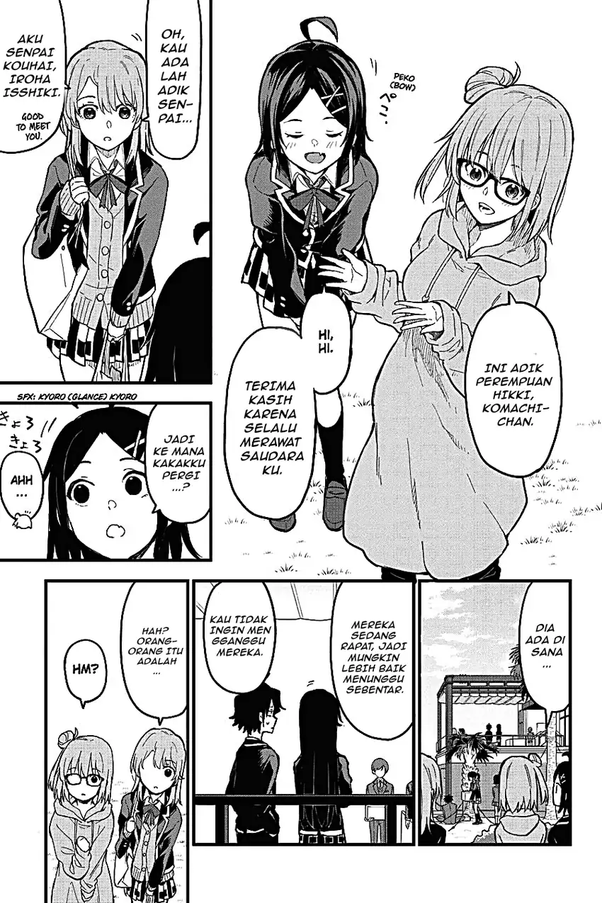 Yahari Ore no Seishun Love Come wa Machigatteiru @comic Chapter 115 Gambar 5