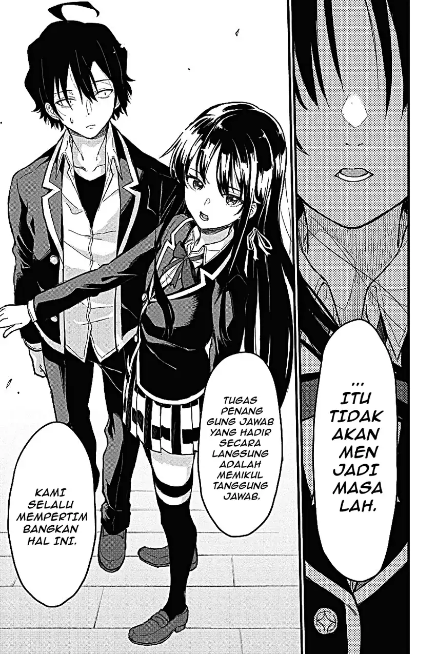 Yahari Ore no Seishun Love Come wa Machigatteiru @comic Chapter 115 Gambar 9