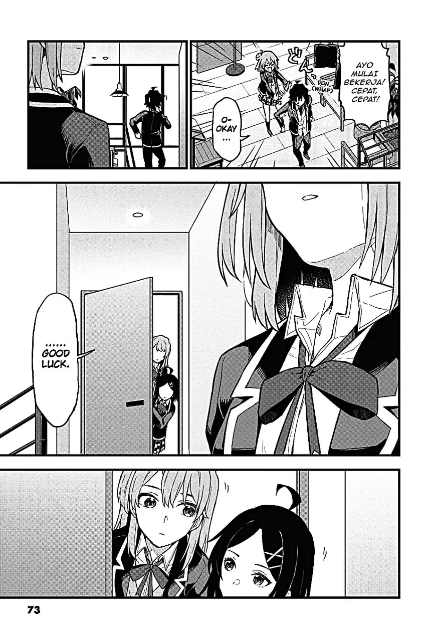 Yahari Ore no Seishun Love Come wa Machigatteiru @comic Chapter 116 Gambar 10