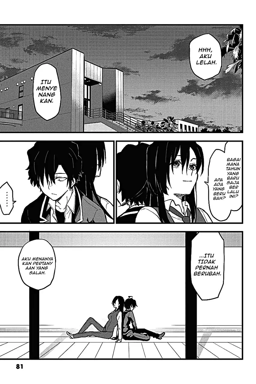 Yahari Ore no Seishun Love Come wa Machigatteiru @comic Chapter 116 Gambar 18