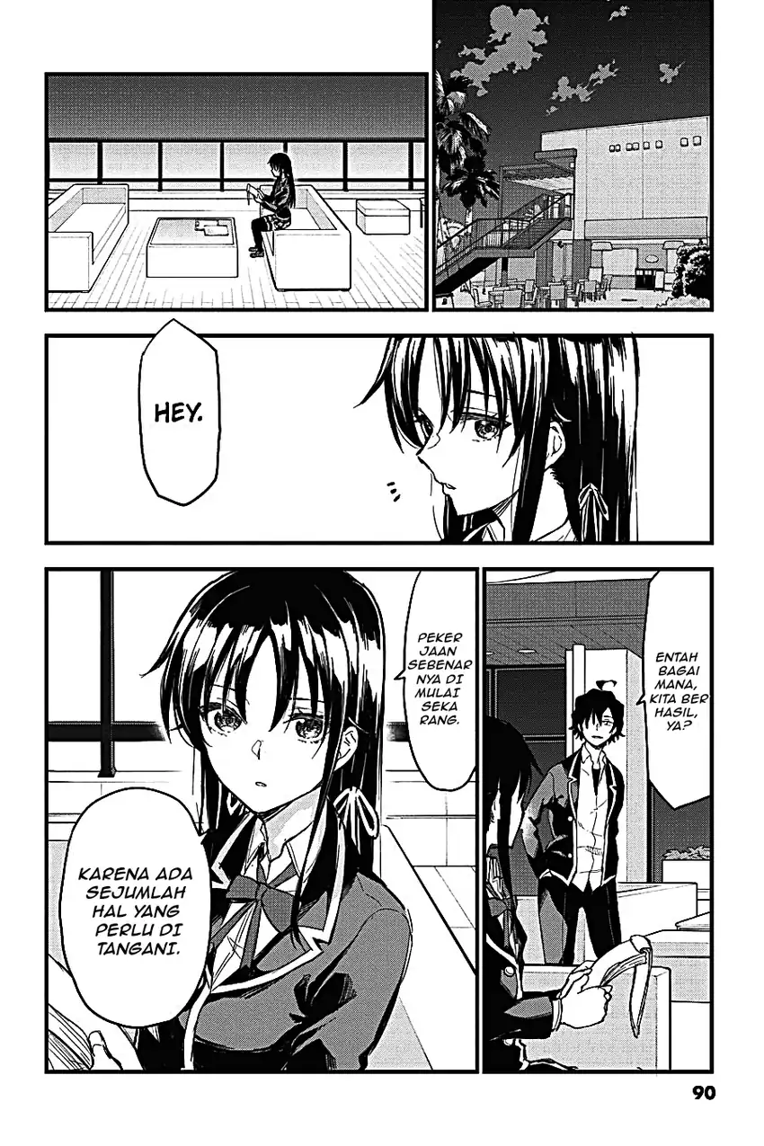 Yahari Ore no Seishun Love Come wa Machigatteiru @comic Chapter 116 Gambar 26