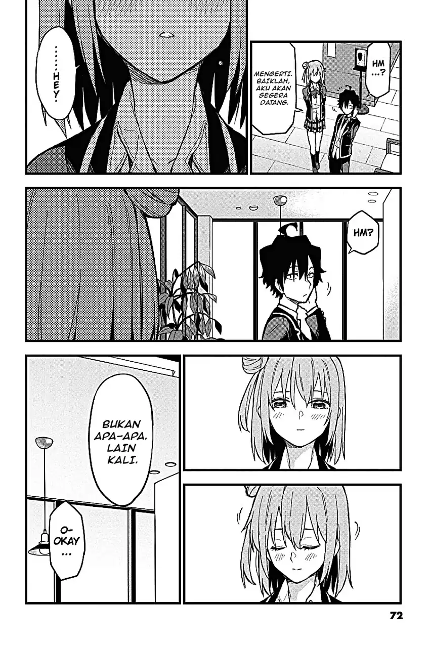 Yahari Ore no Seishun Love Come wa Machigatteiru @comic Chapter 116 Gambar 9
