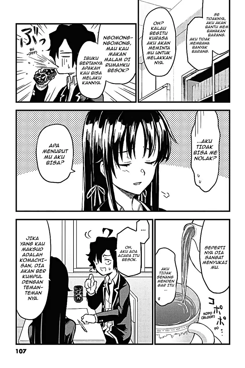 Yahari Ore no Seishun Love Come wa Machigatteiru @comic Chapter 117 Gambar 13