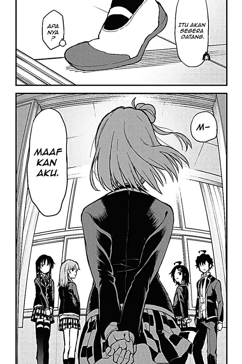 Yahari Ore no Seishun Love Come wa Machigatteiru @comic Chapter 117 Gambar 21