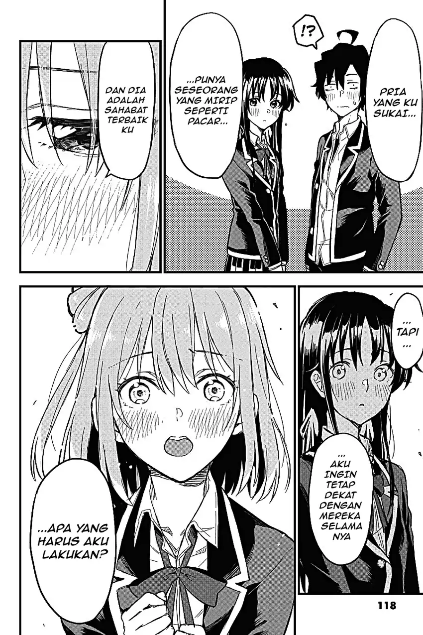 Yahari Ore no Seishun Love Come wa Machigatteiru @comic Chapter 117 Gambar 24