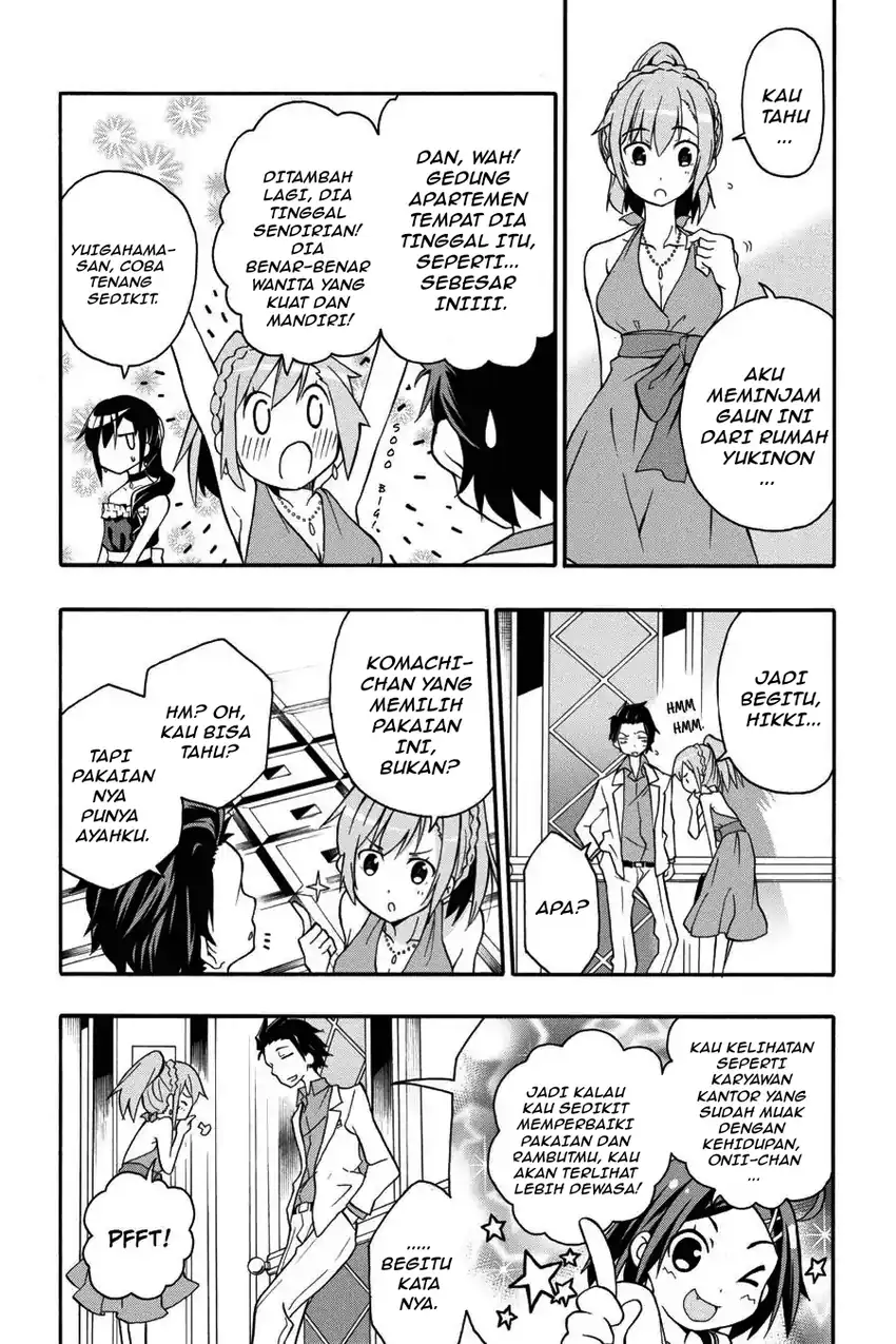 Yahari Ore no Seishun Love Come wa Machigatteiru @comic Chapter 12.1 Gambar 11