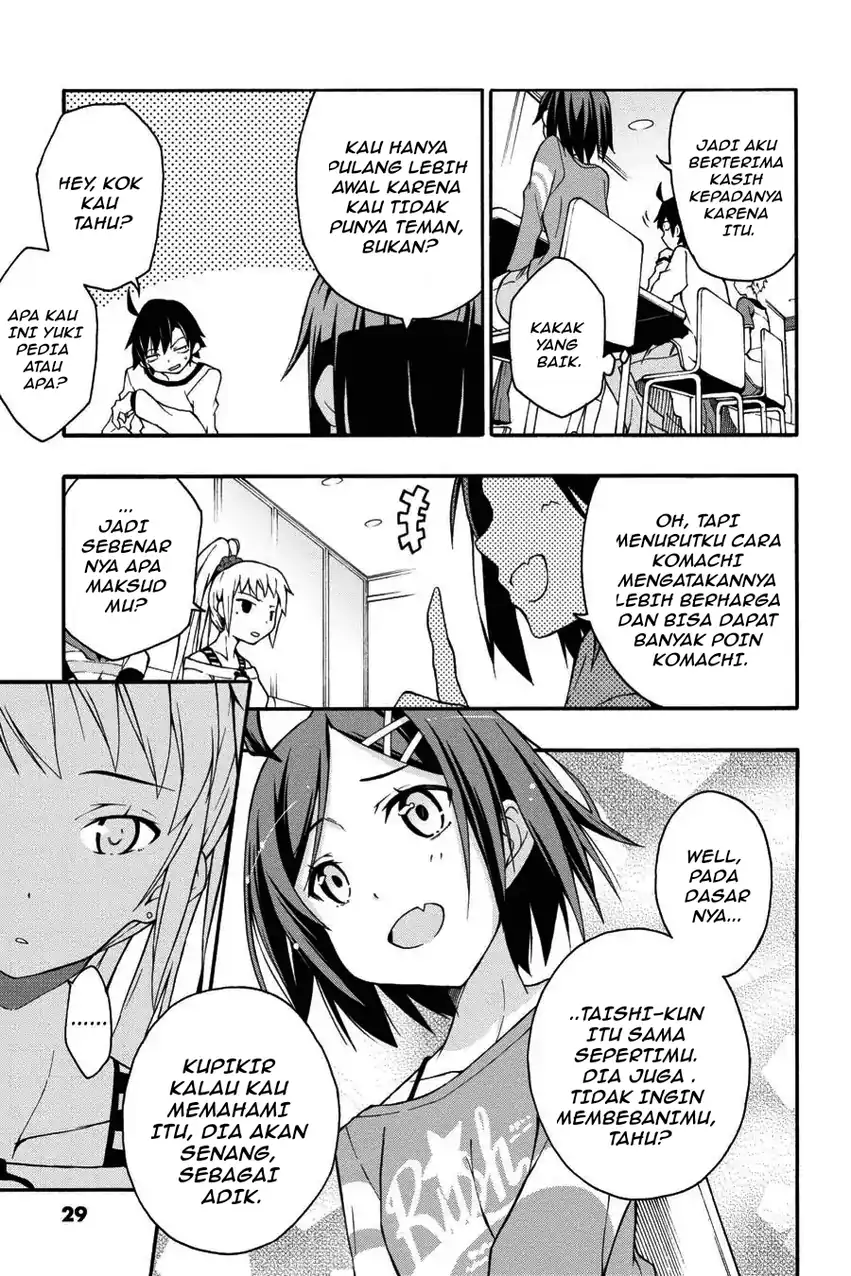 Yahari Ore no Seishun Love Come wa Machigatteiru @comic Chapter 12.2 Gambar 11