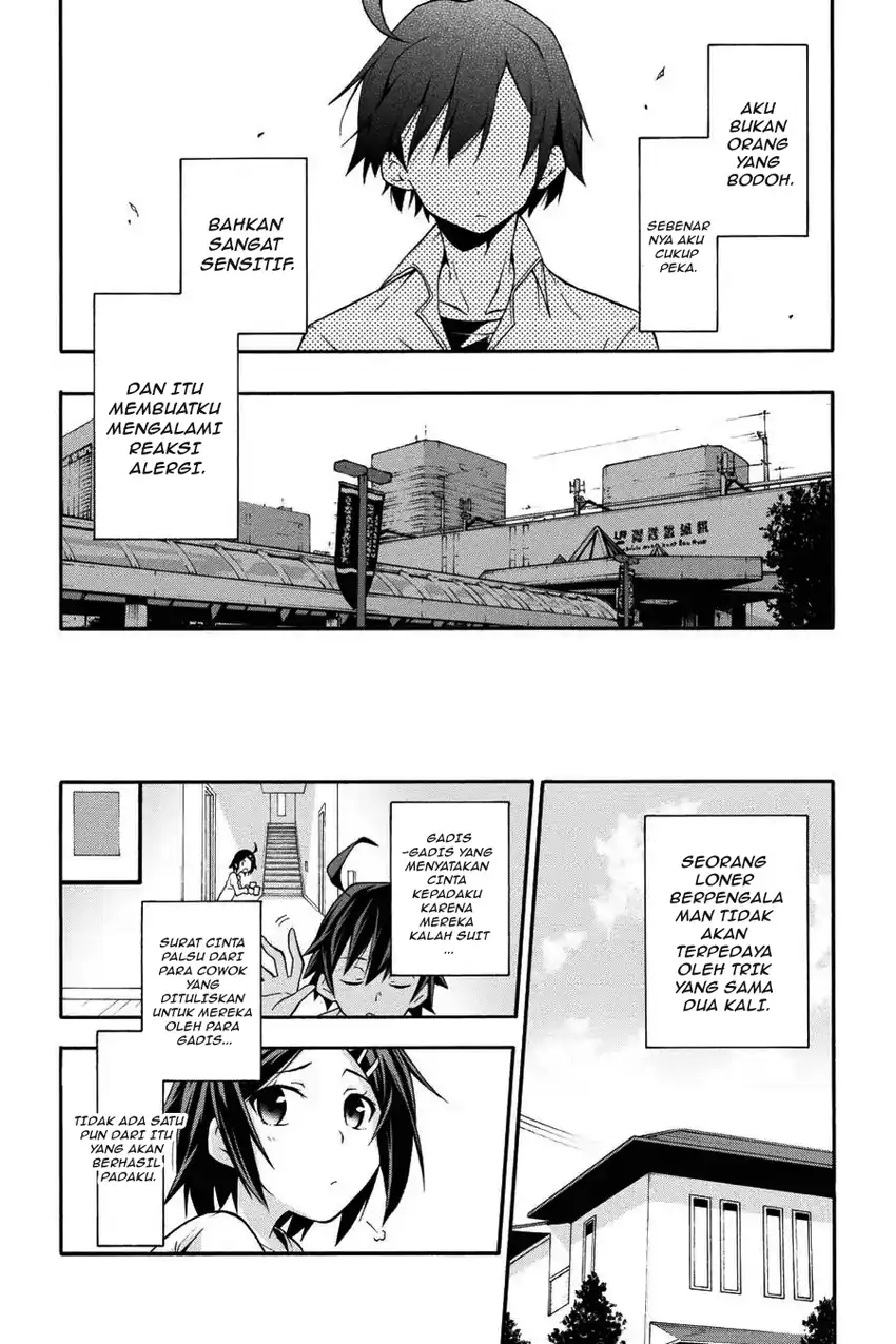 Yahari Ore no Seishun Love Come wa Machigatteiru @comic Chapter 13 Gambar 22