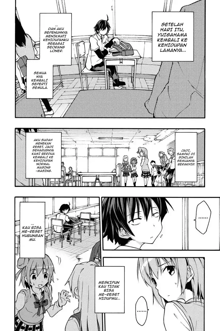 Yahari Ore no Seishun Love Come wa Machigatteiru @comic Chapter 13 Gambar 24