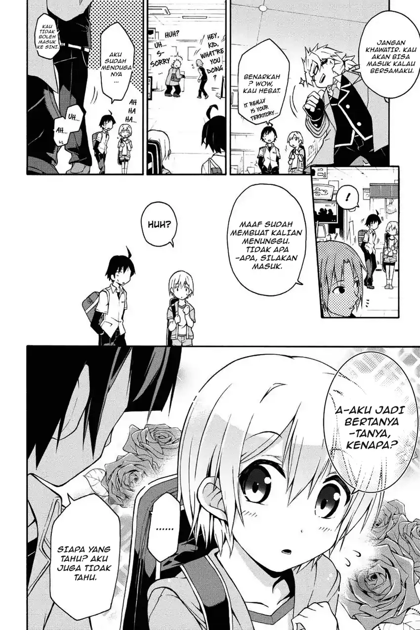 Yahari Ore no Seishun Love Come wa Machigatteiru @comic Chapter 14 Gambar 16