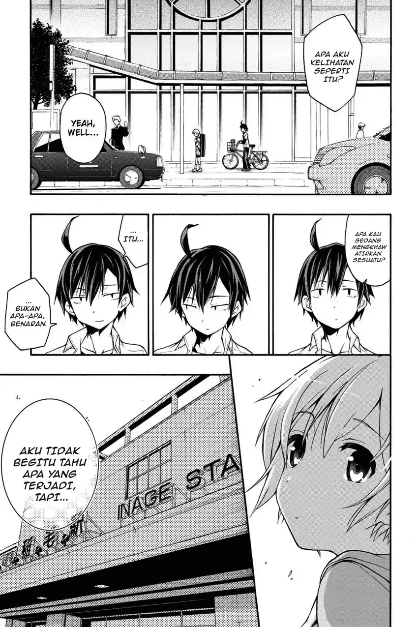 Yahari Ore no Seishun Love Come wa Machigatteiru @comic Chapter 14 Gambar 23