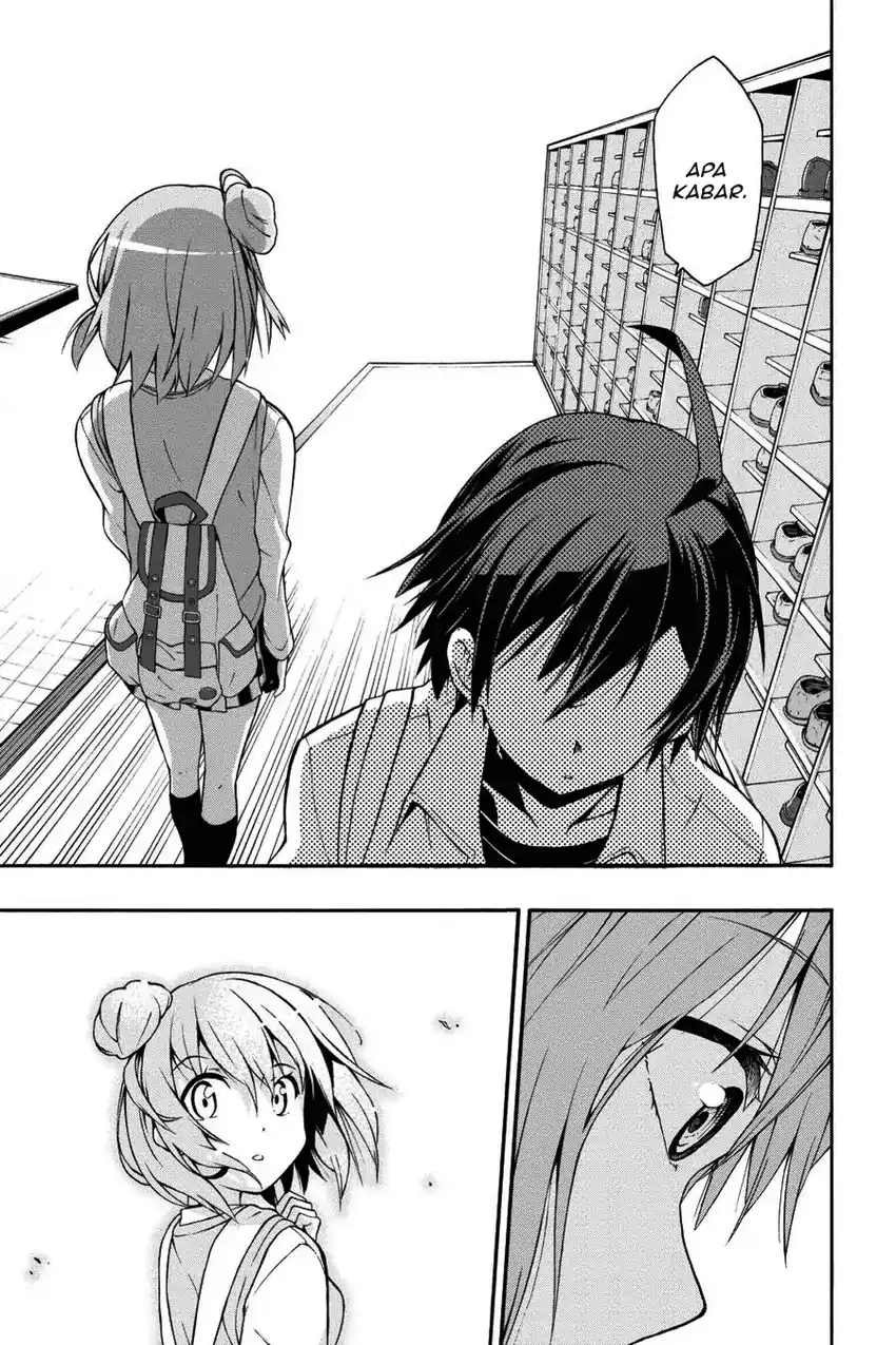Yahari Ore no Seishun Love Come wa Machigatteiru @comic Chapter 14 Gambar 27