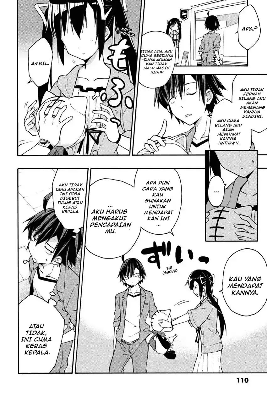 Yahari Ore no Seishun Love Come wa Machigatteiru @comic Chapter 15 Gambar 19
