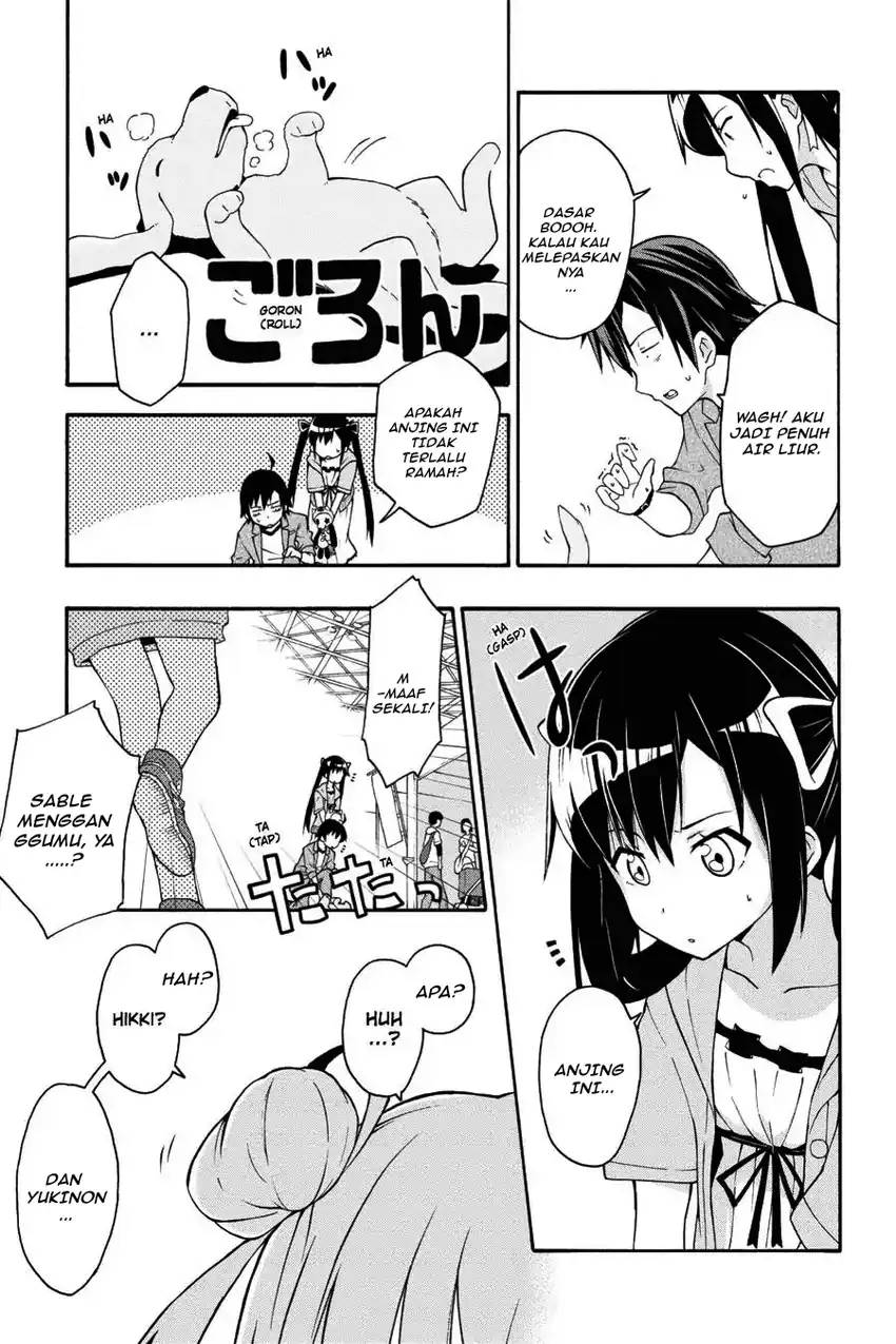 Yahari Ore no Seishun Love Come wa Machigatteiru @comic Chapter 15 Gambar 24