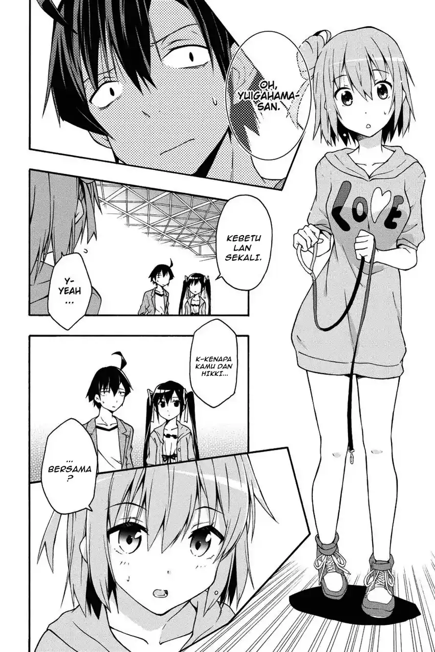 Yahari Ore no Seishun Love Come wa Machigatteiru @comic Chapter 15 Gambar 25