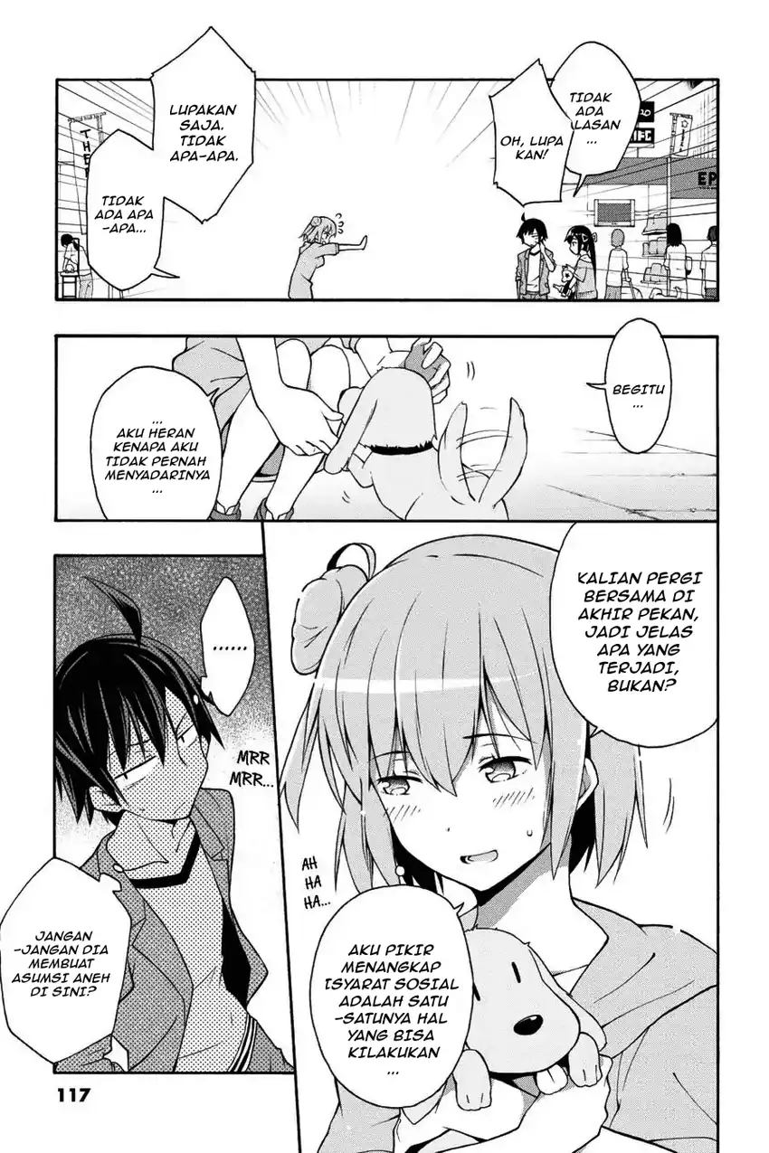 Yahari Ore no Seishun Love Come wa Machigatteiru @comic Chapter 15 Gambar 26