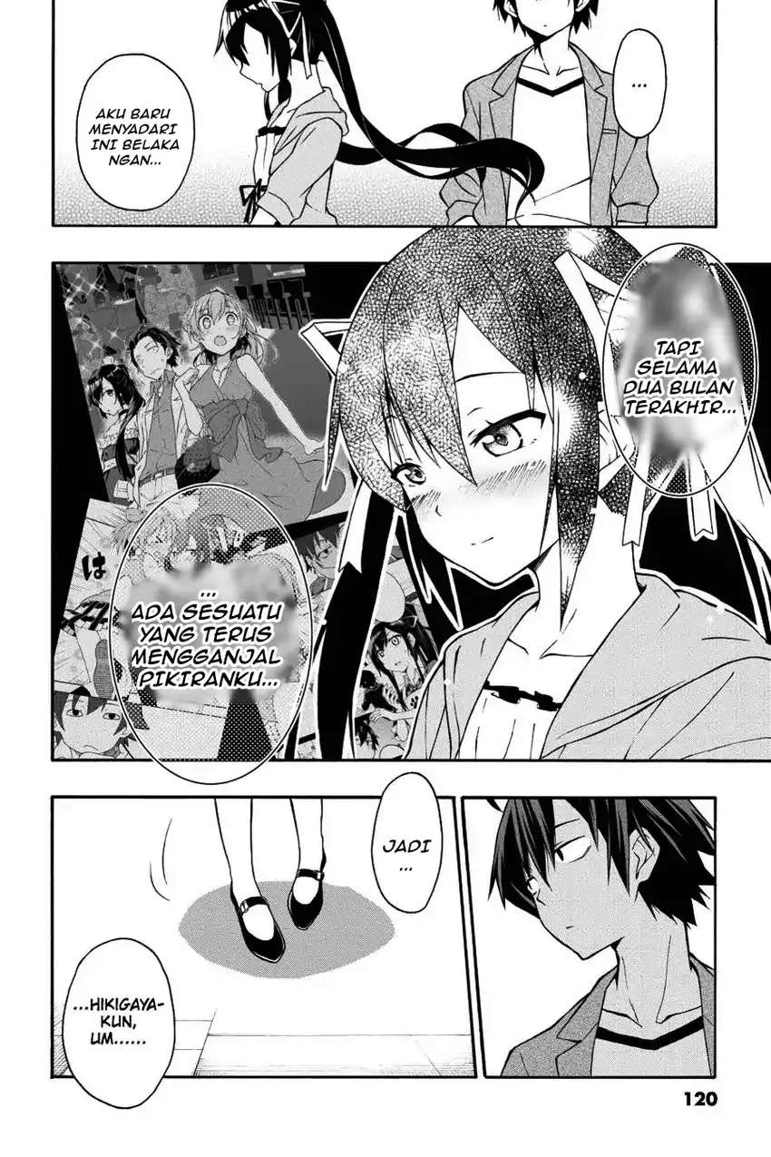 Yahari Ore no Seishun Love Come wa Machigatteiru @comic Chapter 15 Gambar 29