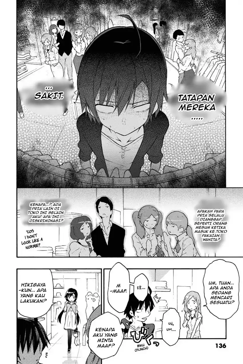 Yahari Ore no Seishun Love Come wa Machigatteiru @comic Chapter 16 Gambar 13