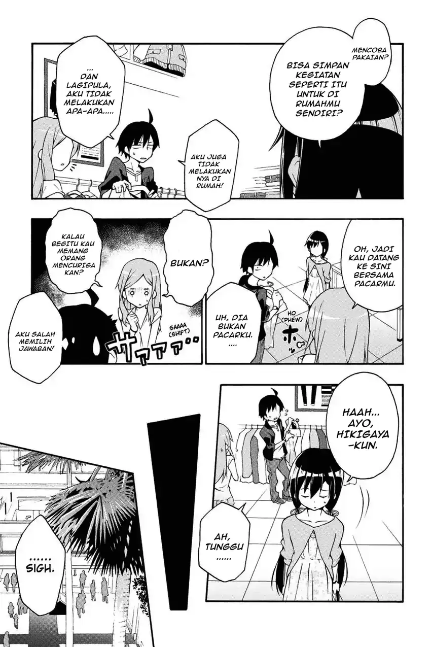 Yahari Ore no Seishun Love Come wa Machigatteiru @comic Chapter 16 Gambar 14