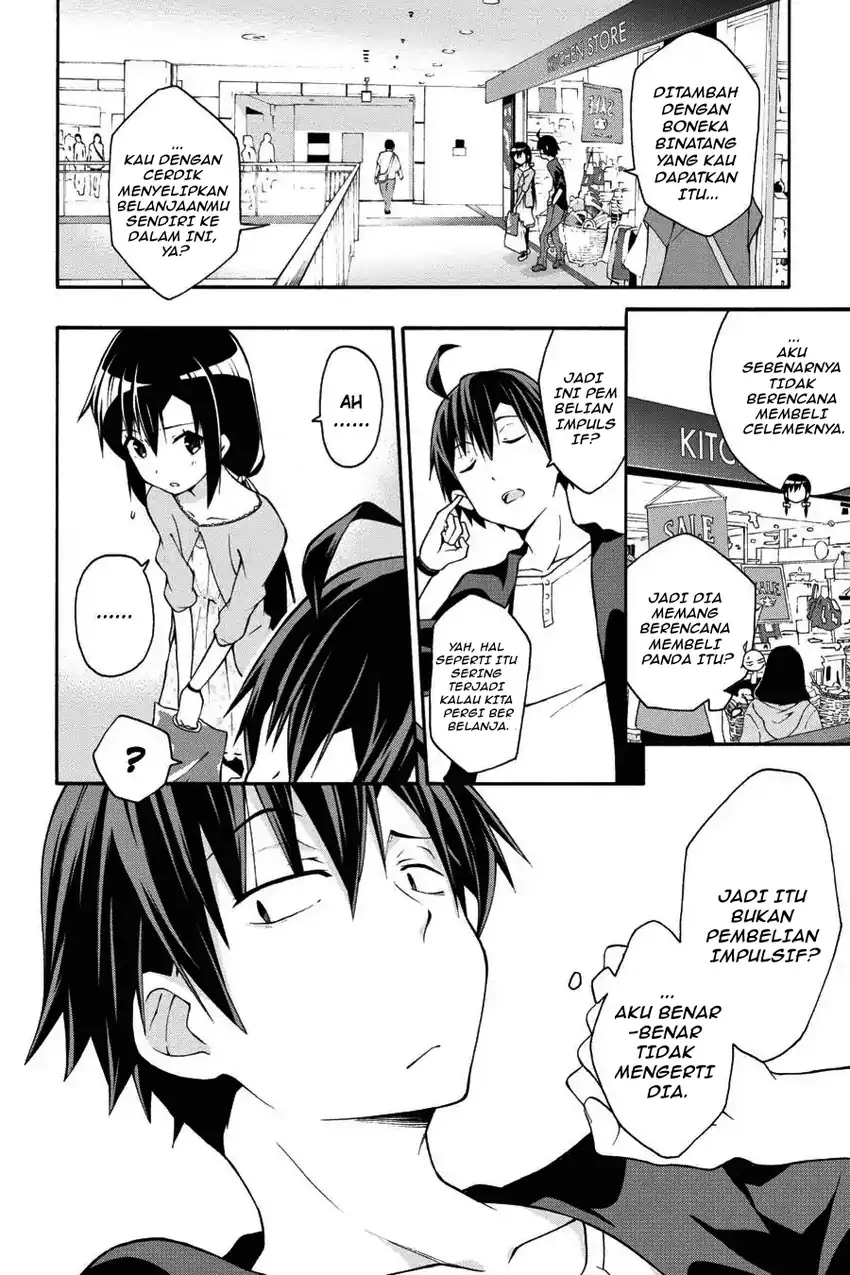Yahari Ore no Seishun Love Come wa Machigatteiru @comic Chapter 16 Gambar 23
