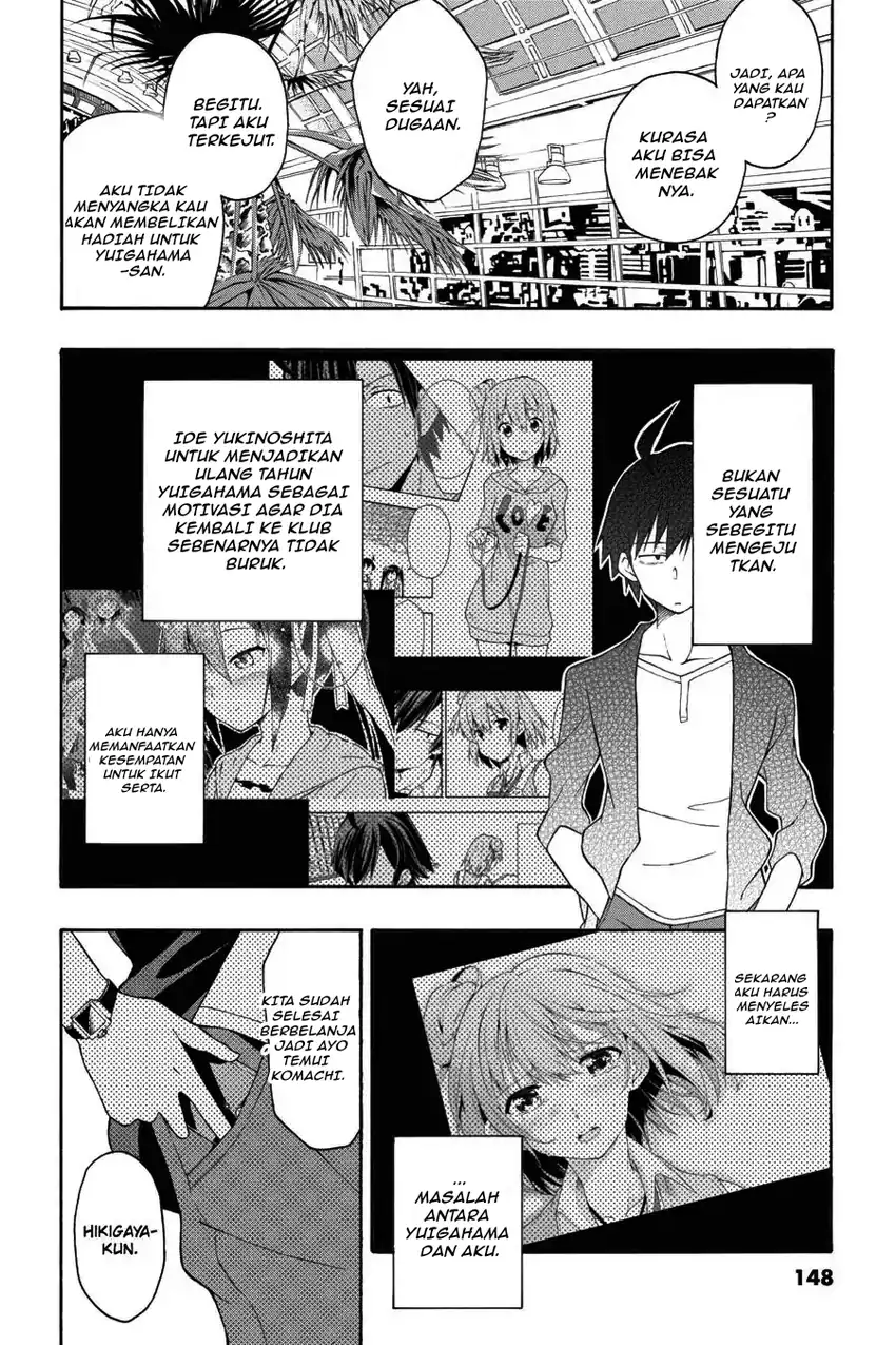 Yahari Ore no Seishun Love Come wa Machigatteiru @comic Chapter 16 Gambar 25