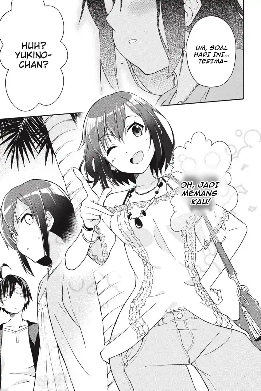 Yahari Ore no Seishun Love Come wa Machigatteiru @comic Chapter 16 Gambar 26