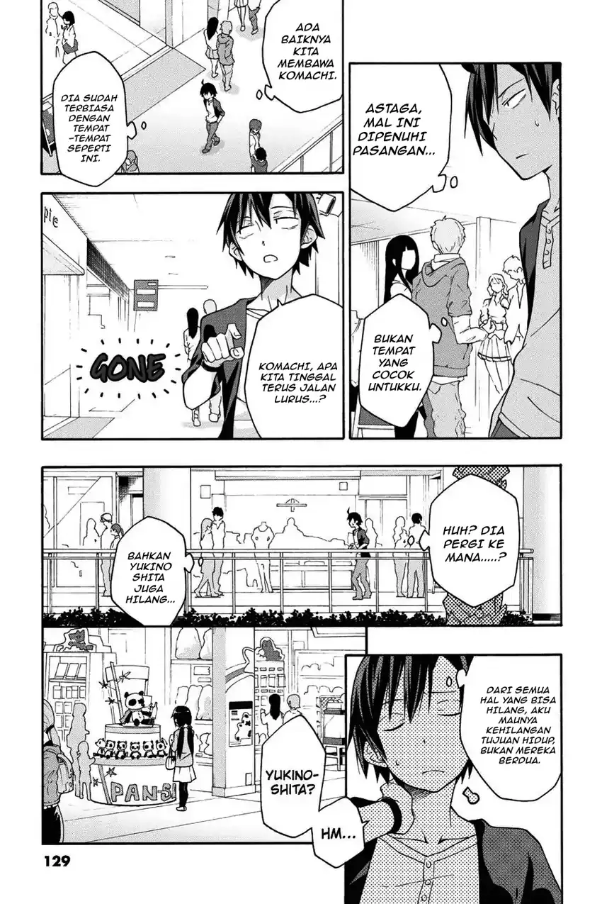Yahari Ore no Seishun Love Come wa Machigatteiru @comic Chapter 16 Gambar 6