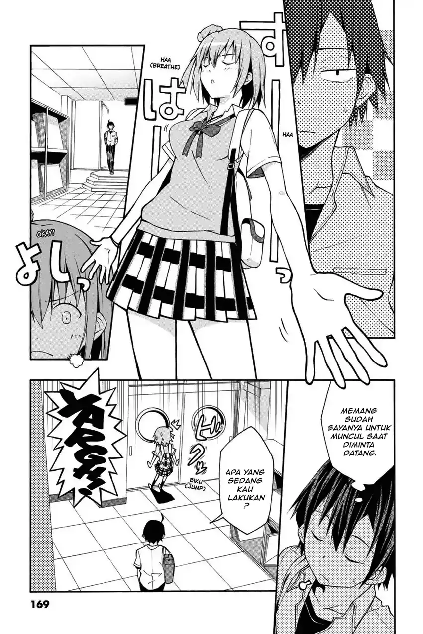 Yahari Ore no Seishun Love Come wa Machigatteiru @comic Chapter 17 Gambar 18