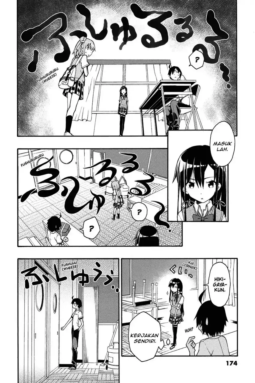 Yahari Ore no Seishun Love Come wa Machigatteiru @comic Chapter 17 Gambar 23