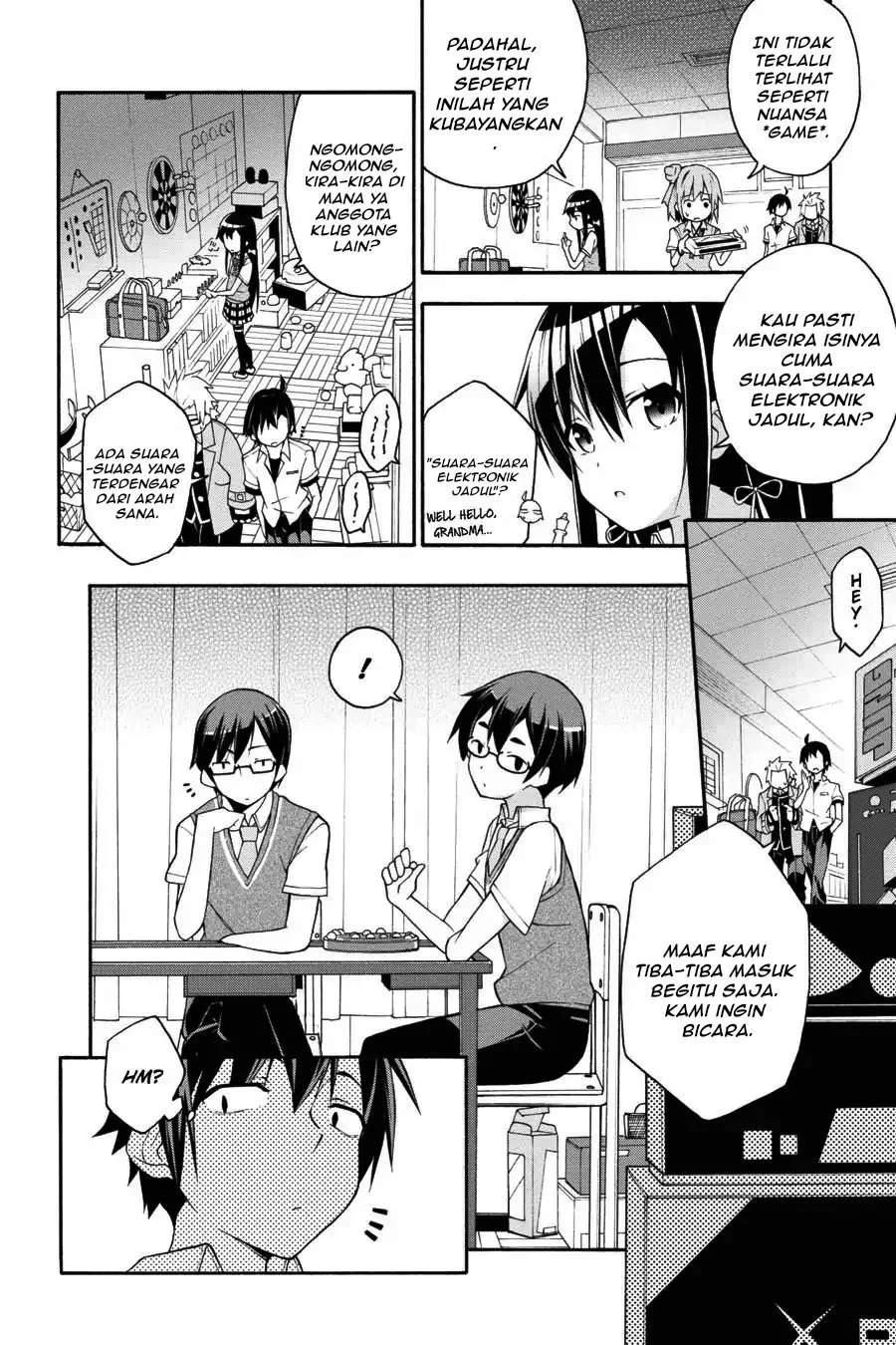 Yahari Ore no Seishun Love Come wa Machigatteiru @comic Chapter 18 Gambar 12
