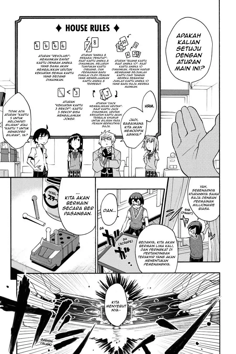 Yahari Ore no Seishun Love Come wa Machigatteiru @comic Chapter 18 Gambar 17
