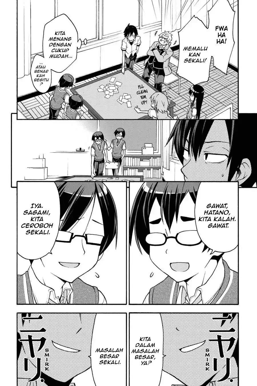 Yahari Ore no Seishun Love Come wa Machigatteiru @comic Chapter 18 Gambar 20